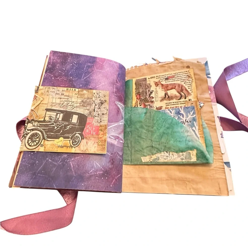 Handmade Under the Sea Mermaid Junk Journal